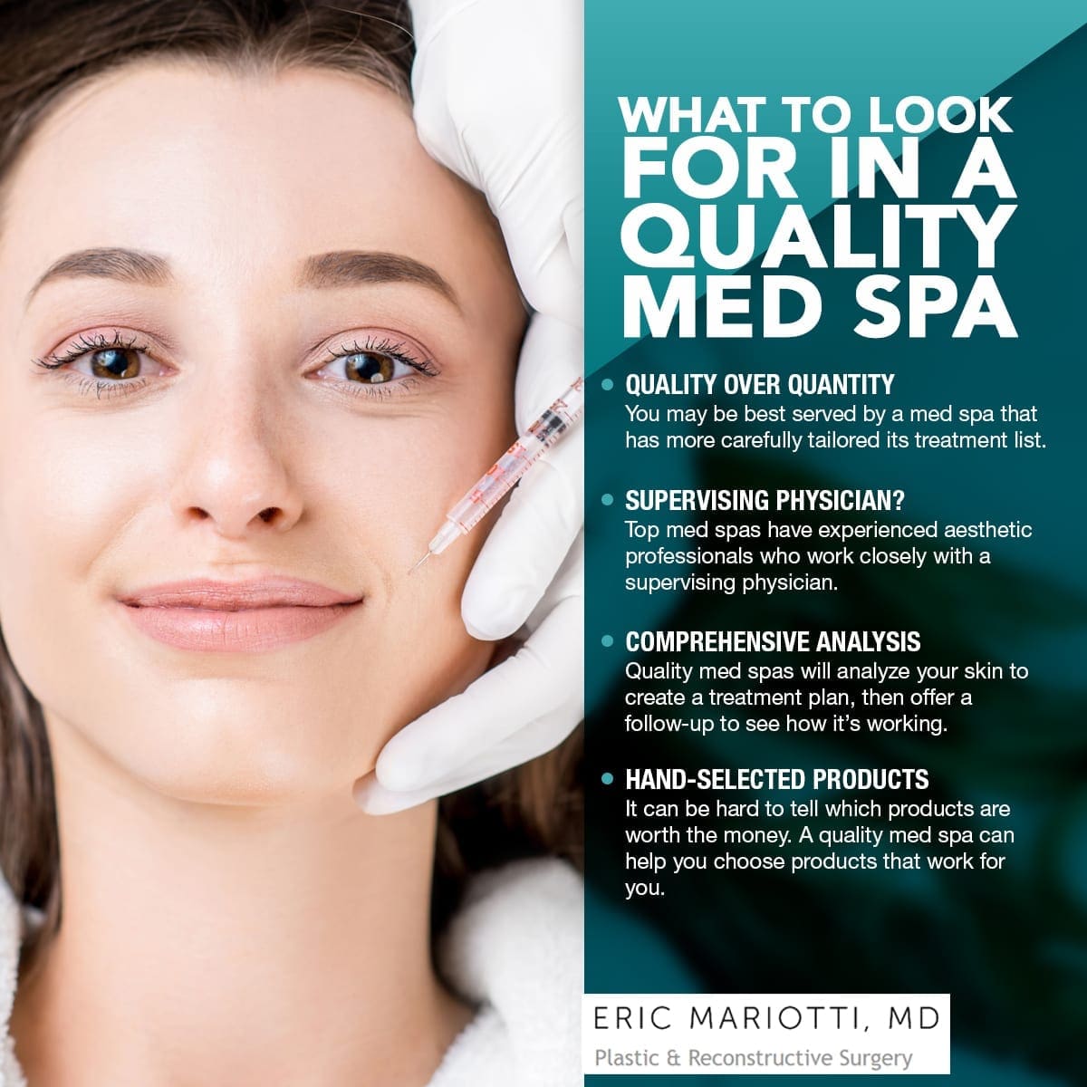 What To Look For In A Quality Med Spa [Infographic] img 1